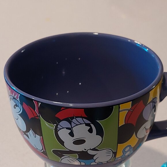 Disney Minnie Mouse Character Purple 24oz Ceramic Soup/Dessert Mug - Picture 3 of 14